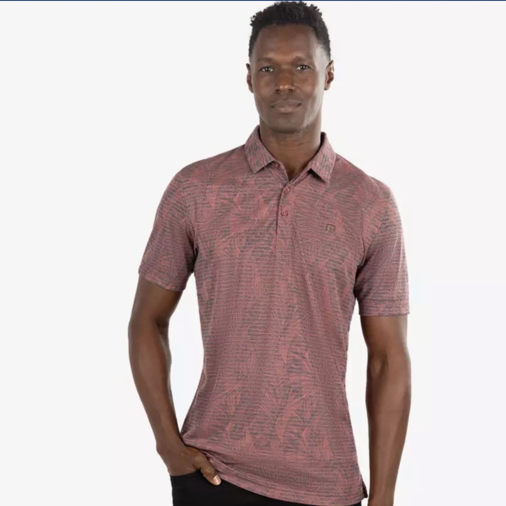 Travis Mathew Moonrise Golf Polo Shirt Size M